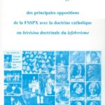 Petit catalogue des principales oppositions de la FSSPX avec la doctrine catholique par l'abbé Zins