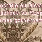 Annonce d'une conférence à Paris « Démocratie ou dictature ? République ou royauté ? »