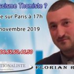La conférence « Pour un fascisme thomiste » se fera bien la semaine prochaine !