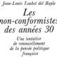 Les non-conformistes des années 30 de Jean-Louis Loubet Del Bayle
