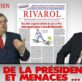 « Bilan de la présidentielle et menaces contre Rivarol »