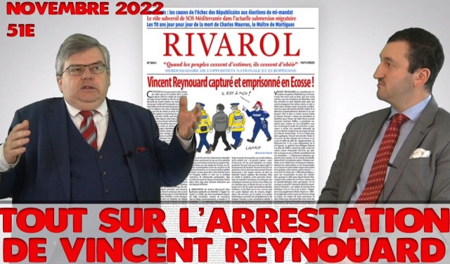 51e entretien de novembre 2022 : tout sur Vincent Reynouard (Rivarol)