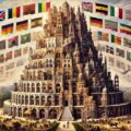 La Tour de Babel et l’éclatement des langues par cosmopolitisme