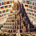 La Tour de Babel et l’éclatement des langues par cosmopolitisme