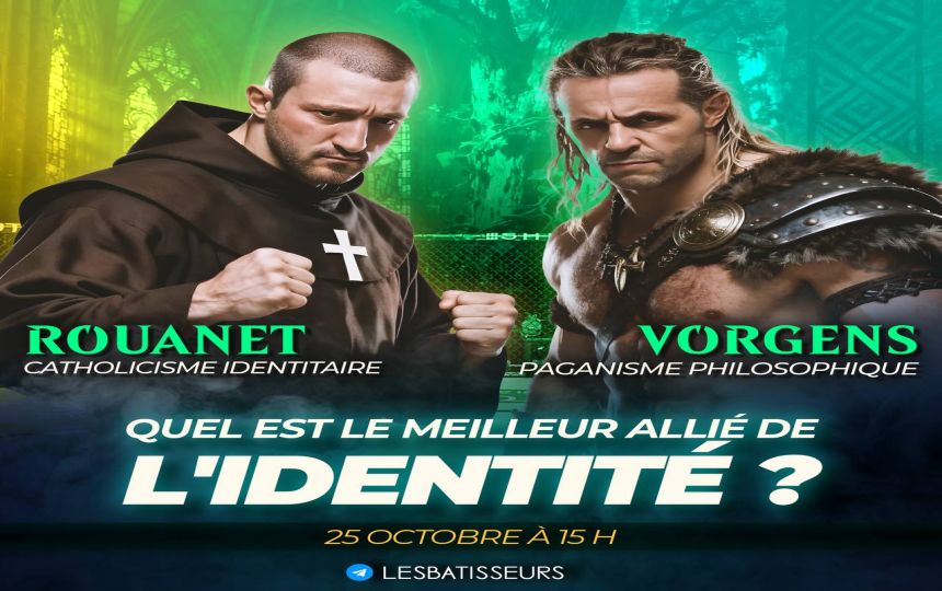 Débat « catholicisme identitaire ou paganisme philosophique » — Florian Rouanet & Tim Vorgens avec Contrefort#4